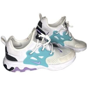 Nike React Presto ’Cassette’ | 7Y Fits Women 8.5 | White | Good Condition